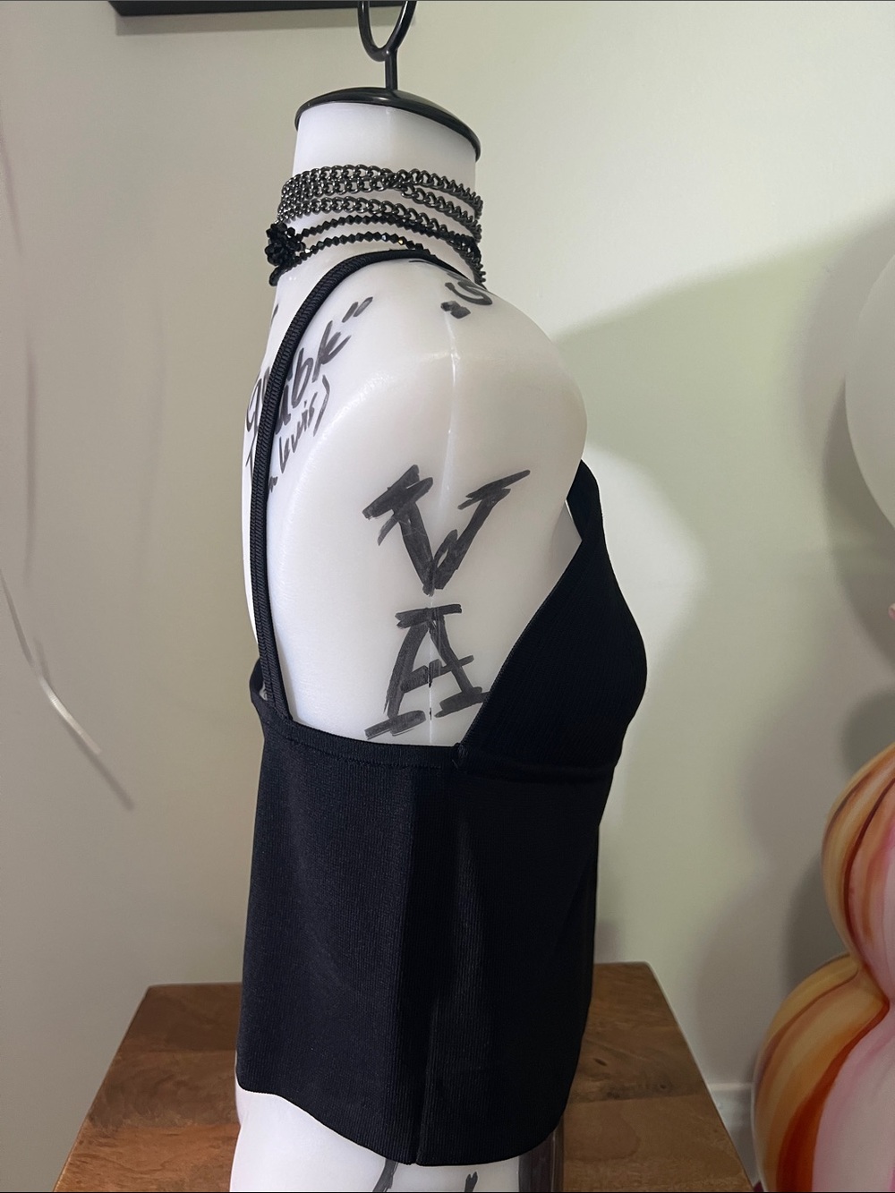 ZARA Ribbed V-Neck Tank Top! - Picture 2 of 4
